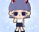 AI感なし！あなたをキャラクター化します なりたい私を叶えるSNSで被らないあなた専用キャラ描きます イメージ3