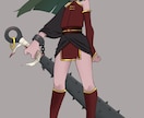 オリジナルキャラクターのイラスト・デザイン描きます 世界観のある可愛い女の子描きます イメージ4