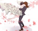 ふんわりかっこよく！ご希望のイラストお描きます 貴方だけのイラストを！素敵なイラストになるよう心掛けてます！ イメージ3
