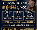 X・note運用・Kindle出版全て代行します 3媒体同時展開で集客を加速！放置でOKの集客窓口を3つ増やす イメージ7