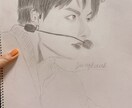 大好きな人や動物を鉛筆画に描きおこします 世界にたったひとつの暖かみのある画に仕上げます！ イメージ1