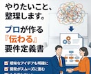 やりたいことを整理した要件定義書を作ります 依頼前に必須の要件整理を代行しエンジニアとの認識ズレを防げる イメージ1
