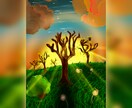 キャラクターや景色などのイラストをお描きします キャラクターや景色を描く！人物や風景画のイラストを描けます！ イメージ7