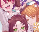 用途に沿ったイラスト描きます アイコンや立ち絵、ミニキャラ、キャラクターデザインetc. イメージ1