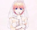 SNSアイコン、1枚絵承ります 色塗り方法をデジタルかアナログからお選びいただけます。 イメージ5