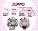 アイコン・歌ってみた・立ち絵可愛いイラスト描きます ちびキャラや配信用、LINEスタンプ等、幅広く制作しています イメージ2
