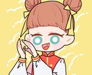 商用可SNS用のかわいいアイコンイラスト作成します SNS用のアイコン作成します！パステル～ビビッド調まで！ イメージ2