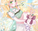 キラふわ可愛い『歌ってみた動画イラスト』作成します 不思議とホッとする優しいイラストで貴方の歌に彩りをお届け♡ イメージ8