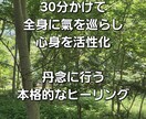 心身のヒーリングを行います 強力な氣の術を使った心身のヒーリングの施術です イメージ3