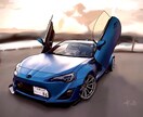 あなたの愛車、イラストにします 写真を元に、あなたのお車をデジタルでイラストを描きます！！ イメージ4