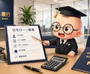 銀行内部目線　住宅ローン審査のポイントを伝授します 銀行12年・保証会社3年　住宅ローン審査の裏側を解説 イメージ1