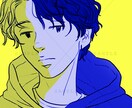 アンニュイ×クールな人物イラストを描きます アイコン・似顔絵・表紙用等お気軽にご相談ください＾＾ イメージ7