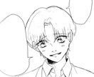 画風幅広く対応！落書きテイストで描きます 【2名まで基本料金込み】創作・小説の挿絵のワンポイントも☺︎ イメージ5