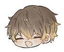 ゆるっと可愛い！お顔メインのSD制作します 表情豊かなちびキャラをお届け！SNSアイコンや動画素材に。 イメージ1