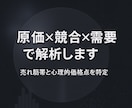 利益最大化の価格帯を割り出します ハッキリわかる、あなたの適正価格を調べます。 イメージ4
