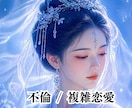 不倫・複雑恋愛…彼の本音と関係の行方を視ます 誰にも言えない恋の本音と行方を視ます イメージ2