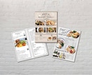 飲食店向けメニュー表制作します 見やすく注文しやすいメニューをご提案 イメージ2