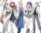 立ち絵イラスト制作します TRPGや動画、配信などにご利用いただけます！ イメージ4