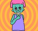 大好評!!!キュートなアイコン制作します 人の目を惹くカラフルでキャッチーなイラストを作成します イメージ5