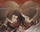 イラスト｜アナログのようなデジタル絵を描きます 頭に残る個性的で物語の様な世界観 イメージ10