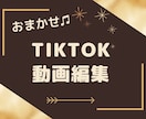 2本1000円でTikTokの編集をします 2個以上の購入や継続購入は値下げします。 イメージ2