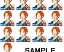 キャラクターアイコン描きます キャラクターの個性を前に押し出すアイコンを作ります！！ イメージ3