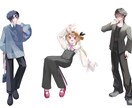 TRPGや配信に使える立ち絵やイラストを制作します 立ち絵や一枚絵、アイコン等、様々な用途に イメージ3