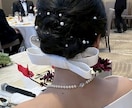 クラシカルなリボンボンネお作りします 光沢のあるブリリアントサテンを使用しております イメージ4