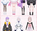 3秒で沼る！愛されVtuberモデルを制作します オーダーメイドで高クオリティなモデルを制作します！ イメージ8