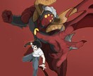 あなただけのキャラクターの一枚画を作成します いただく写真から、人物や物をキャラクターにして仕上げます！ イメージ2