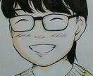 似顔絵描きます 大切な人へのプレゼントに！アナログ似顔絵をお届けします イメージ2