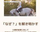 150-165㎝女性限定｜AI乗馬姿勢解析します あなたの姿勢を数値で可視化。AIと一緒に理想のフォームへ イメージ4