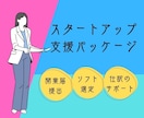 スタートアップ支援(開業届、会計ソフト導入)します 開業届提出+青色申告承認申請+会計ソフト導入+記帳レクチャー イメージ1