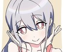 可愛いアニメ塗りアイコン制作します 可愛いアニメ塗りのキャッチーな手入りアイコンを制作いたします イメージ2