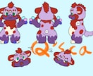 可愛い！かっこいい！ケモノキャラクター作成します ケモノや動物のキャラクターデザインをいたします！ イメージ2