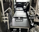 ホンダN-VANのベッドキット製作いたします 折り畳み可能！車中泊やアウトドアに便利な設備！ イメージ3