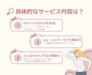 お客様の目をひくPOP作成します イベント出店の際に使用するPOPの制作をします イメージ6