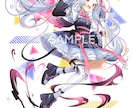 VTuberや配信者向け！全身イラスト描きます 商用利用可！キービジュアル、アクスタなどにどうぞ！ イメージ1