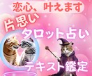 霊感タロット☆好きな人の気持ちと恋の進展を占います 【24時間以内】片思いの不安解決！両思いにつなげる詳しい鑑定 イメージ1