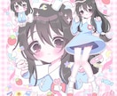 可愛いキャラクターの一枚絵イラストを制作します 今月中にご依頼いただければ6月末納品可能です！ イメージ3