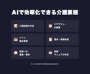 介護施設のAI導入を教えます 月100時間削減の実績あり！現場に合った活用法を提案 イメージ3