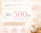 ほっと一息♬友達のように楽しくお話します ✩⡱隙間時間にゆったり30分間のお話。お気軽にどうぞ。 イメージ1