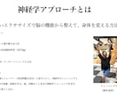 お試し⭐︎肩こり・腰痛は脳が9割｜根本ケアします 整体に通っても戻る肩こり・腰痛に。自宅でできる脳からのケア イメージ2