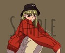 個性的で人と被らない、お洒落イラスト描きます お写真を元にイラストを作成いたします⭐︎アイコン画像等に！ イメージ10