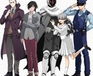 アニメ塗りのイラストを描きます オリジナルイラストのみ受け付けています イメージ7