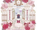 ロココアンティークな世界観のイラストを描きます 華やかで優美な世界観！サムネイルやアイコン、グッズなどに イメージ8