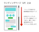 大切なLP制作ですから、丁寧に制作いたします ビジネスにとって大切なLPですから、丁寧に考え提案します。 イメージ2