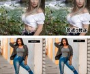Web,SNSにも☆人物写真の編集、加工致します ！！即日対応、納品☆最短受付けてから1日以内で納品可能♪ イメージ4
