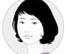 お写真をもとに★映えるモノクロの似顔絵作成致します Twitter、インスタ、LINEのアイコンに★1500円～ イメージ7