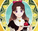 SNS用アイコンを作成します クラシカルで温かなイラストが得意です‧₊˚✧ イメージ4